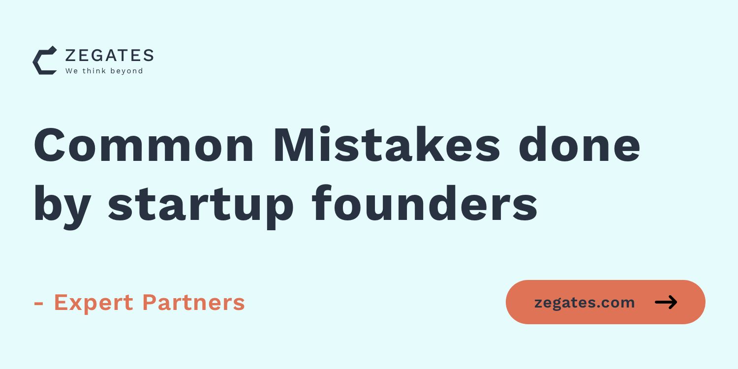 Common Mistakes done by startup founders — Expert Partner